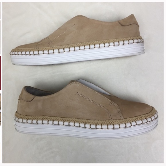 J/Slides Slip On Suede Espadrille Sneakers 6.5 - Picture 6 of 8